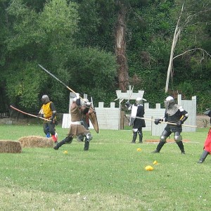 medieval battle renactment